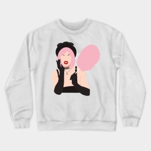 Yungblud Cotton Candy Minimalist Crewneck Sweatshirt